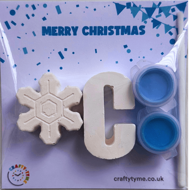 Xmas Letter Paint Kit - A-Z