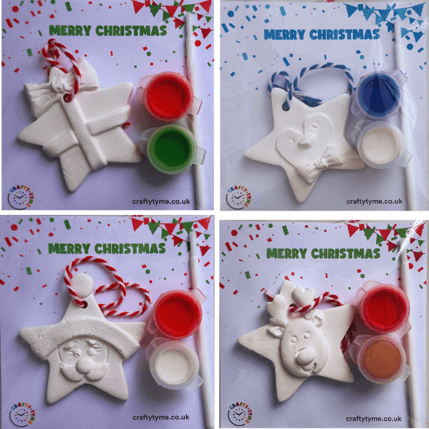 Christmas Star Paint Kit - Assorted