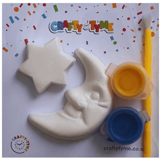 Crescent Moon & Star Paint Kit