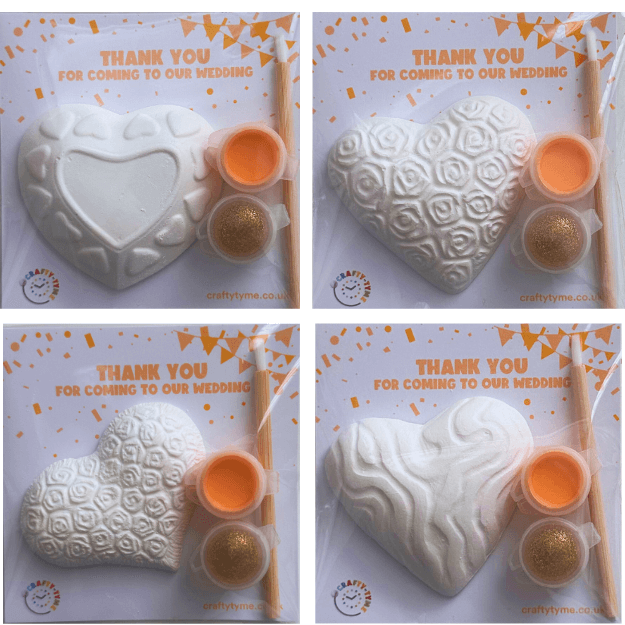 Wedding Heart Paint Kit