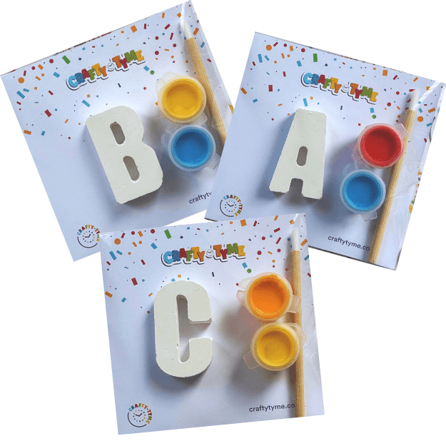 Initial Letter Paint Kit - A-Z