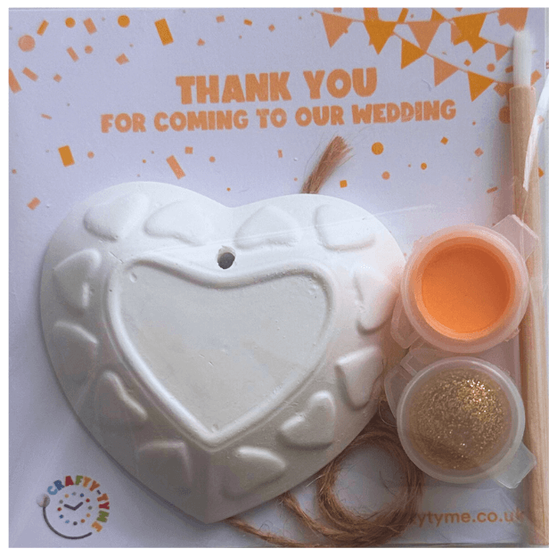 Wedding Heart Paint Kit