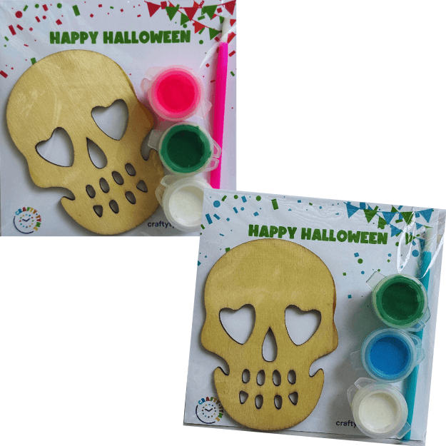 Skull Wooden Magnet Kit