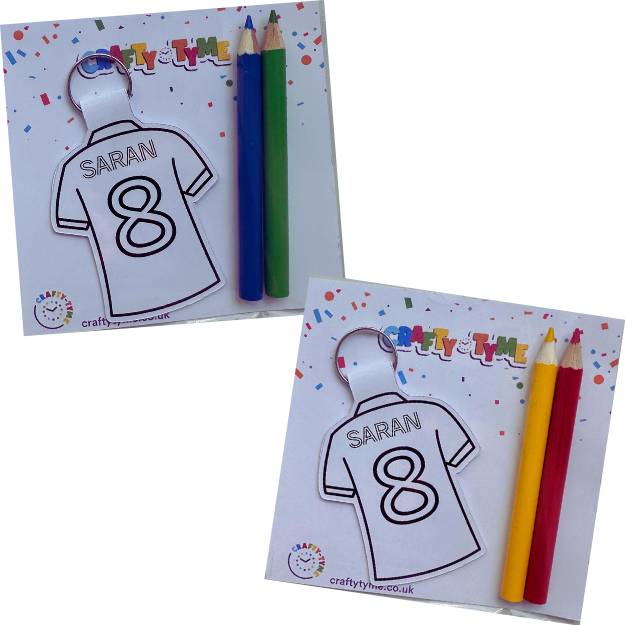 Football Shirt Keyring Kit