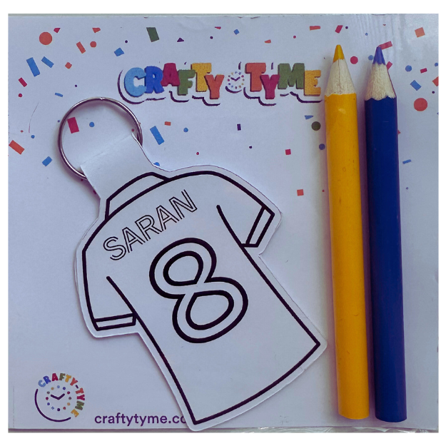 Football Shirt Keyring Kit