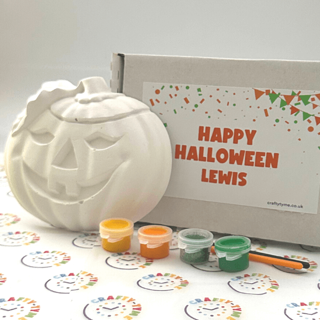 Halloween Large Pumpkin Paint Kit