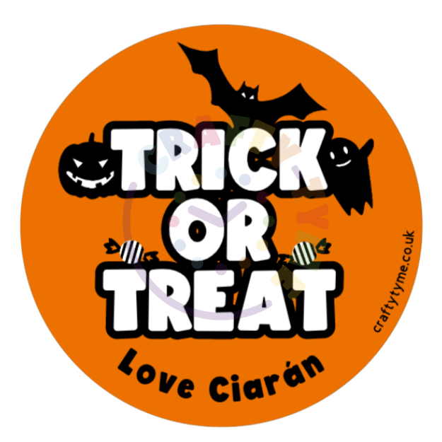 10 Trick or Treat Stickers