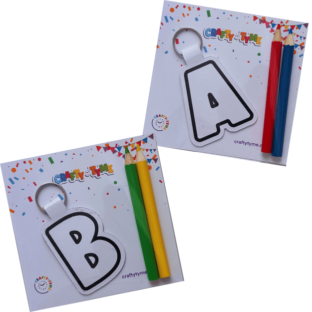 Letter Keyring Kit - A to Z