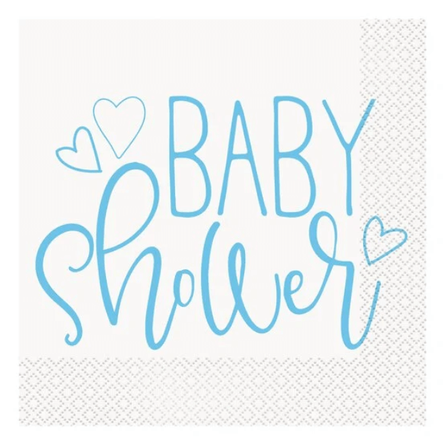 Baby Shower Napkins - Blue