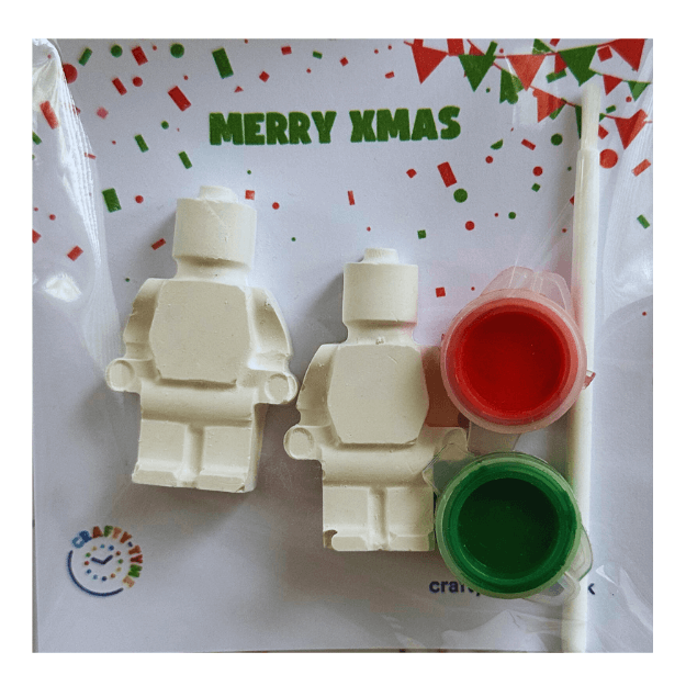 Christmas Brickman Paint Kit