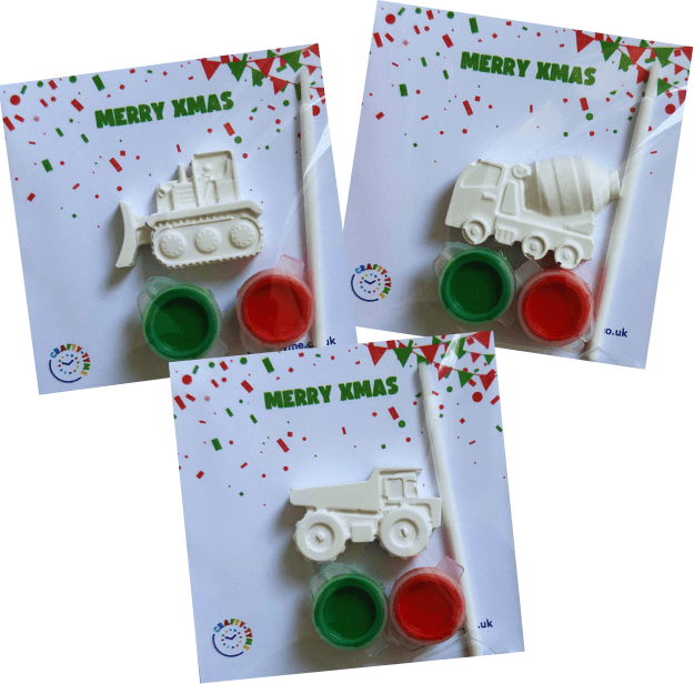 XMAS Mini Vehicle Paint Kit - Assorted