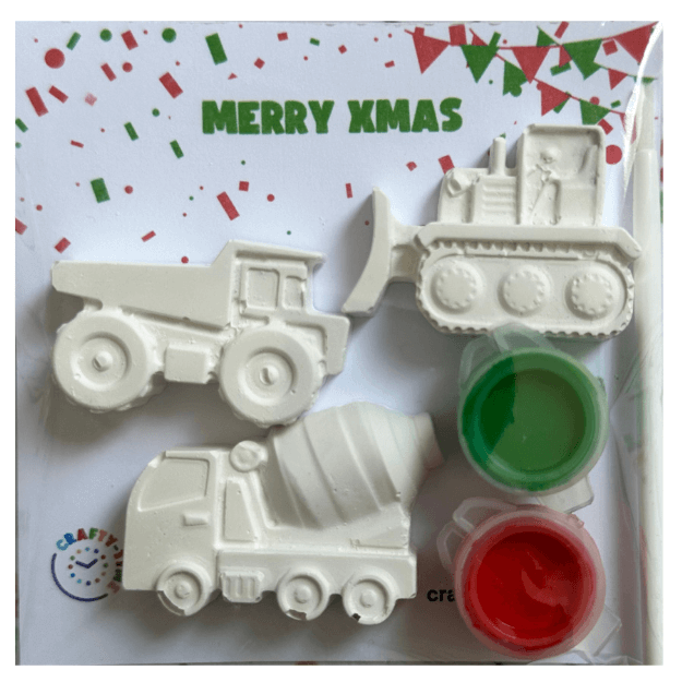 XMAS Mini Vehicle Paint Kit - Assorted