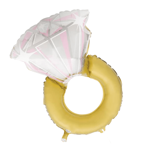 Giant Diamond Ring Foil Balloon