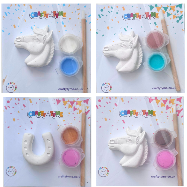 Horse Shoe Paint Kit - Assorted