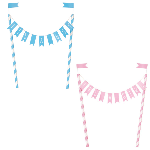 It's A Boy/Girl Cake Topper