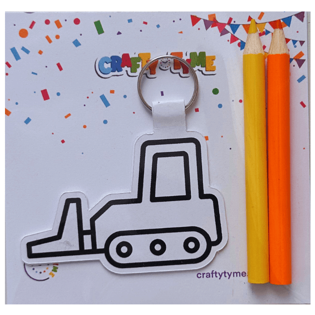 Digger Colouring Kit