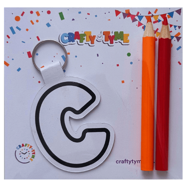 Letter Keyring Kit - A to Z