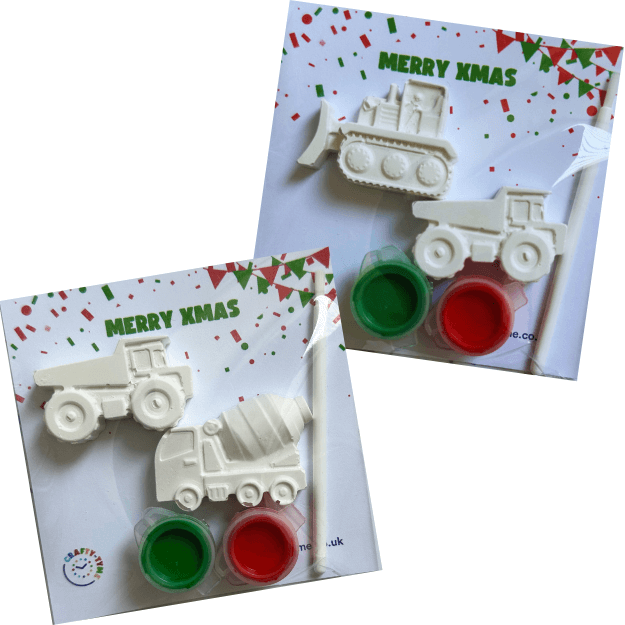 XMAS Mini Vehicle Paint Kit - Assorted