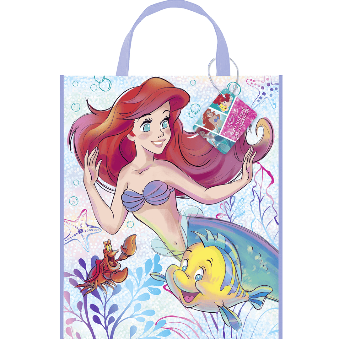 Ariel Mermaid Party Tote Bag