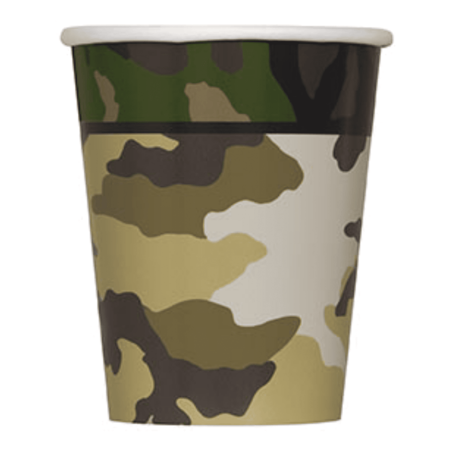 Camo Paper Cups