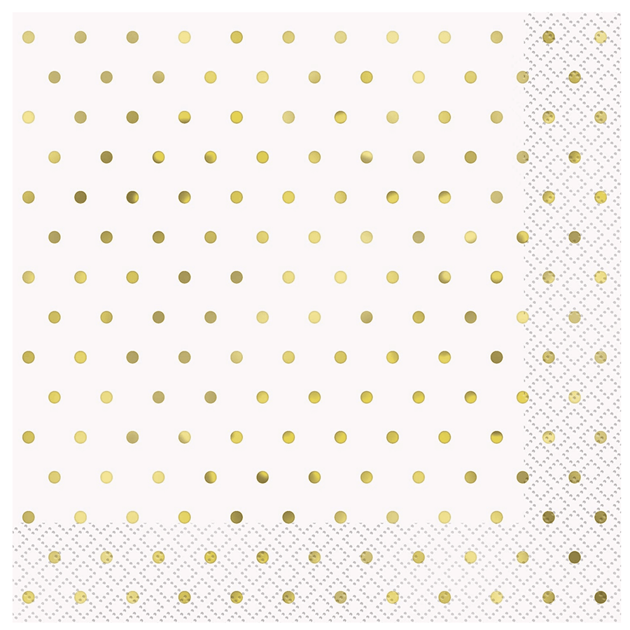 Gold Dot Napkins