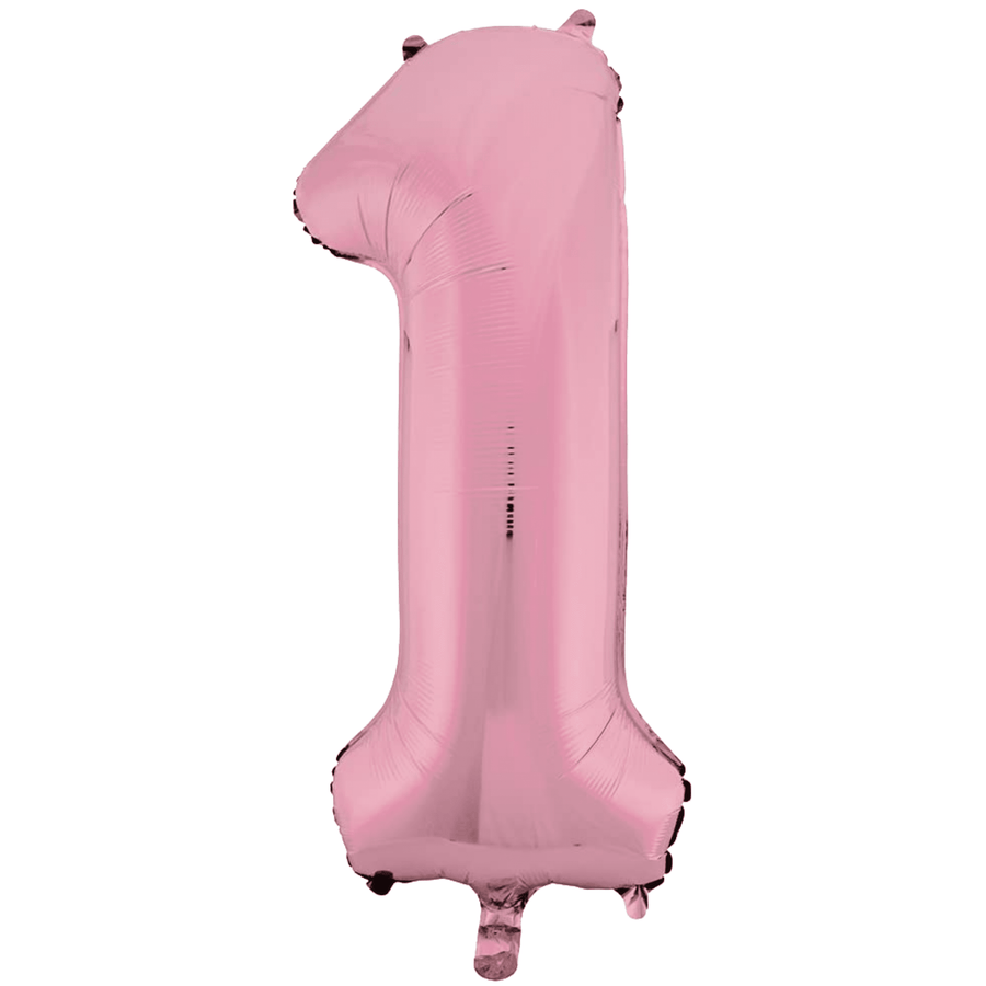 Pink Giant Number One Balloon