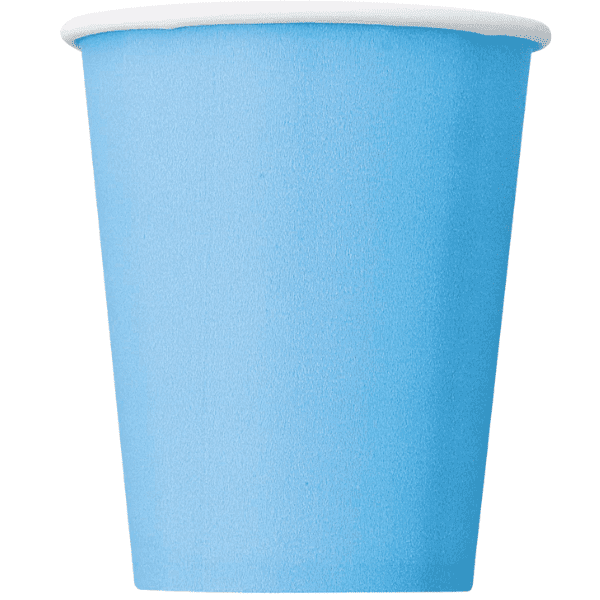 blue cups