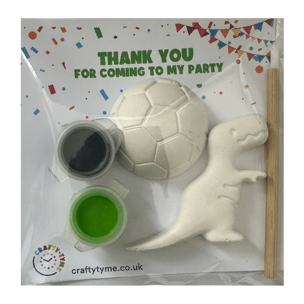 trex football party bag